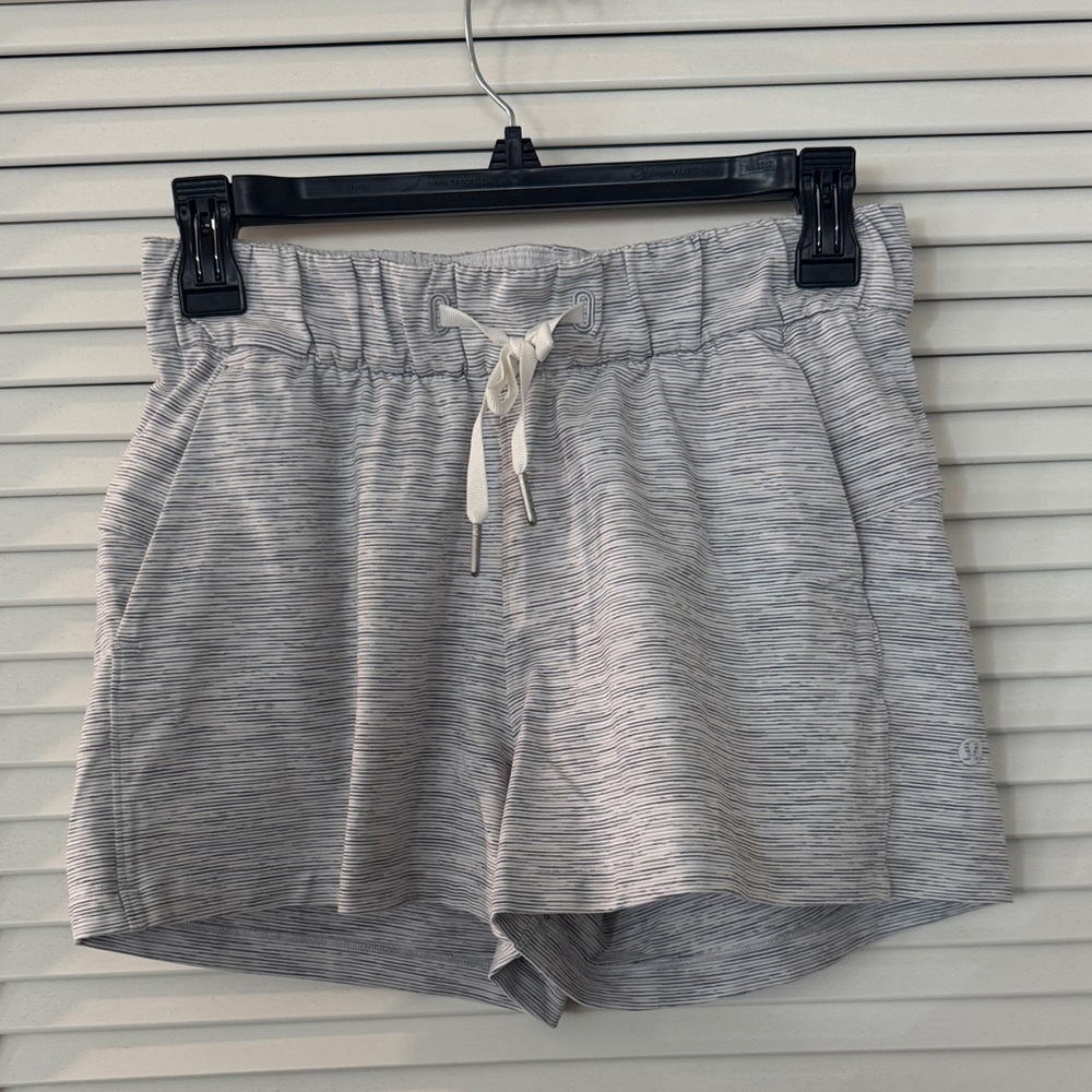 Lululemon Women's Gray Drawstring Shorts